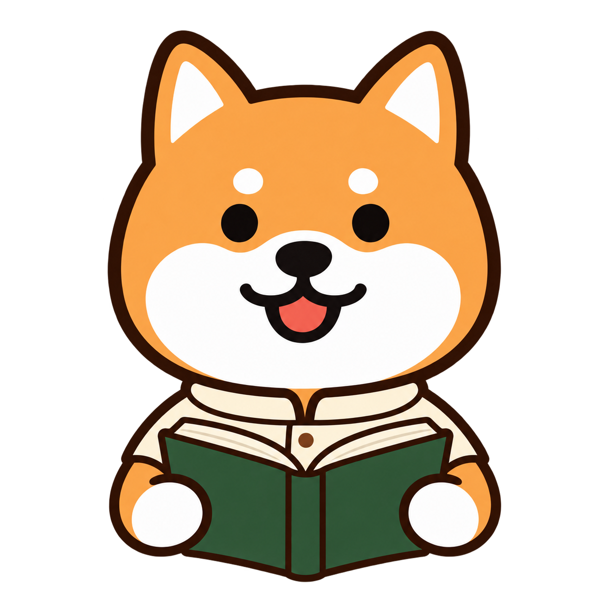 本を読むしばお